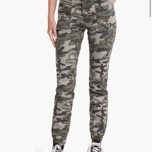 Prosperity Denim- print jogger jeans. Women's Camouflage Joggers